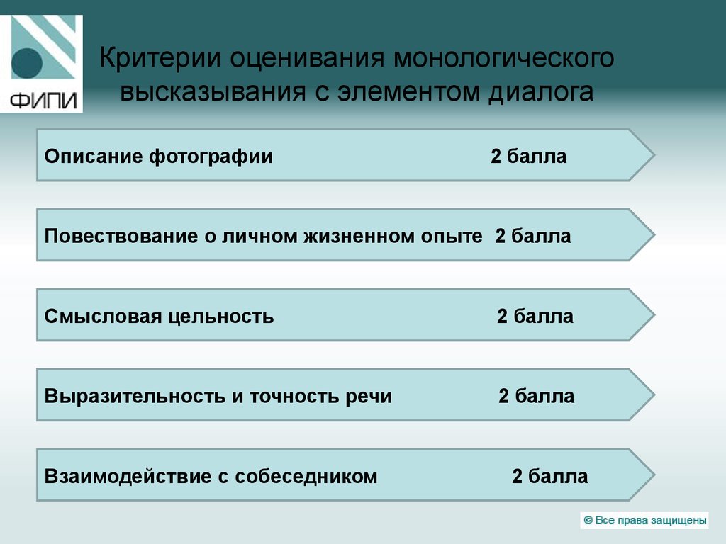 Экзамен по русскому критерии