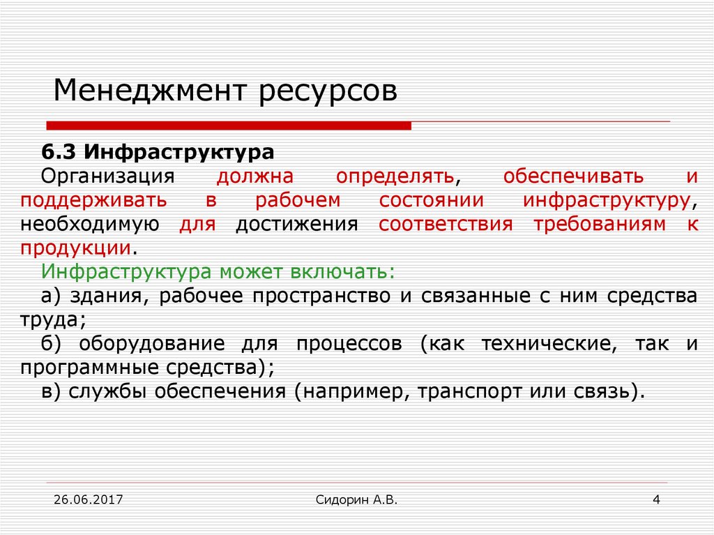 Управленческие ресурсы