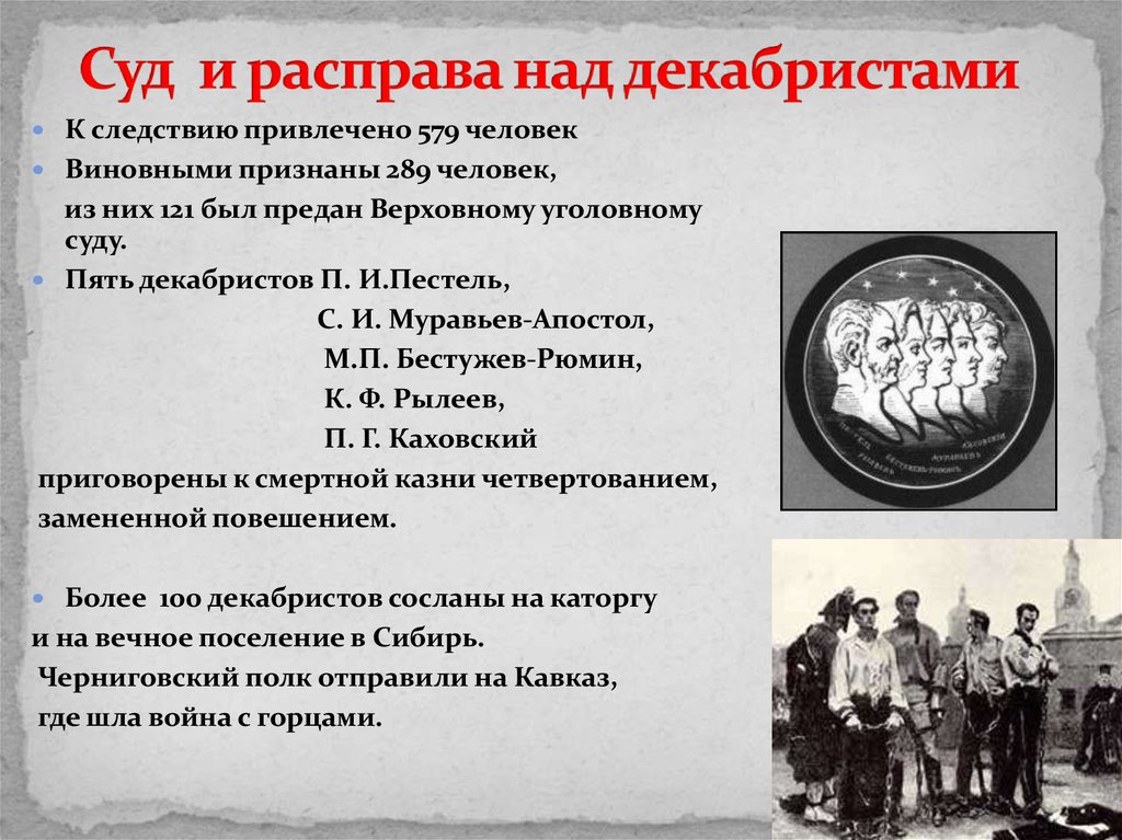 Над дата. Расправа над декабристами 1825. Восстание Декабристов следствие и суд над декабристами. Суд и расправа над декабристами Дата при Николае 1. Следствие и суд над декабристами кратко.