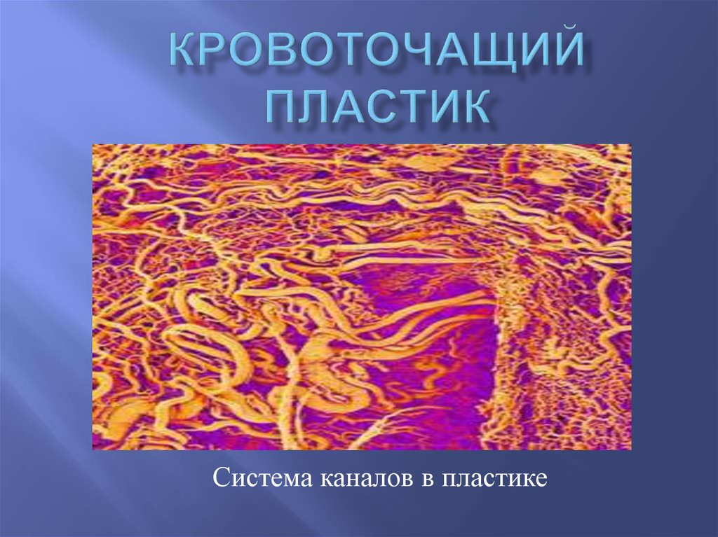 Кровоточащий пластик