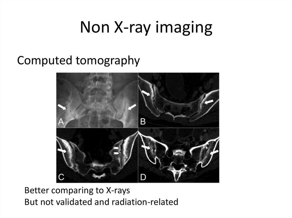Non X-ray imaging