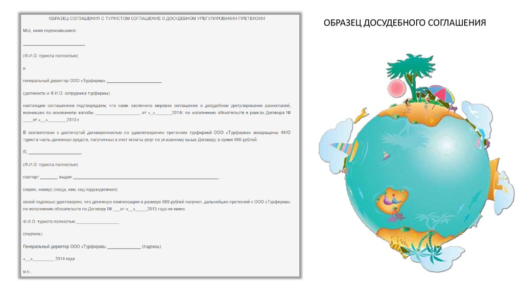 Работа турагента презентация