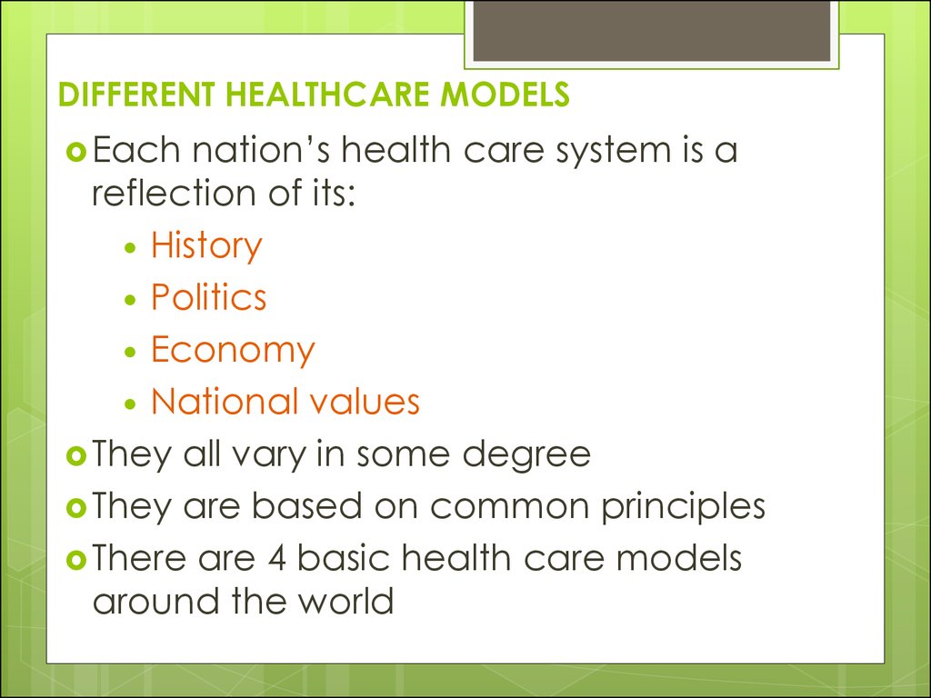 Basics of the US Health Care System