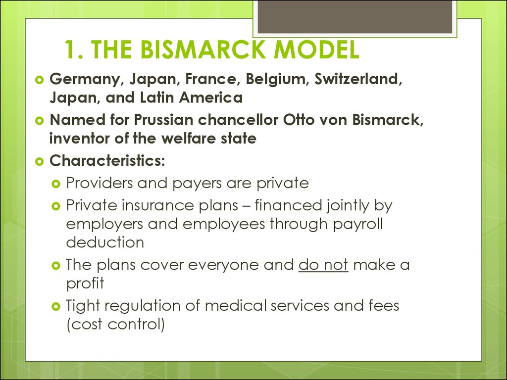 Healthcare Models In World Practice 