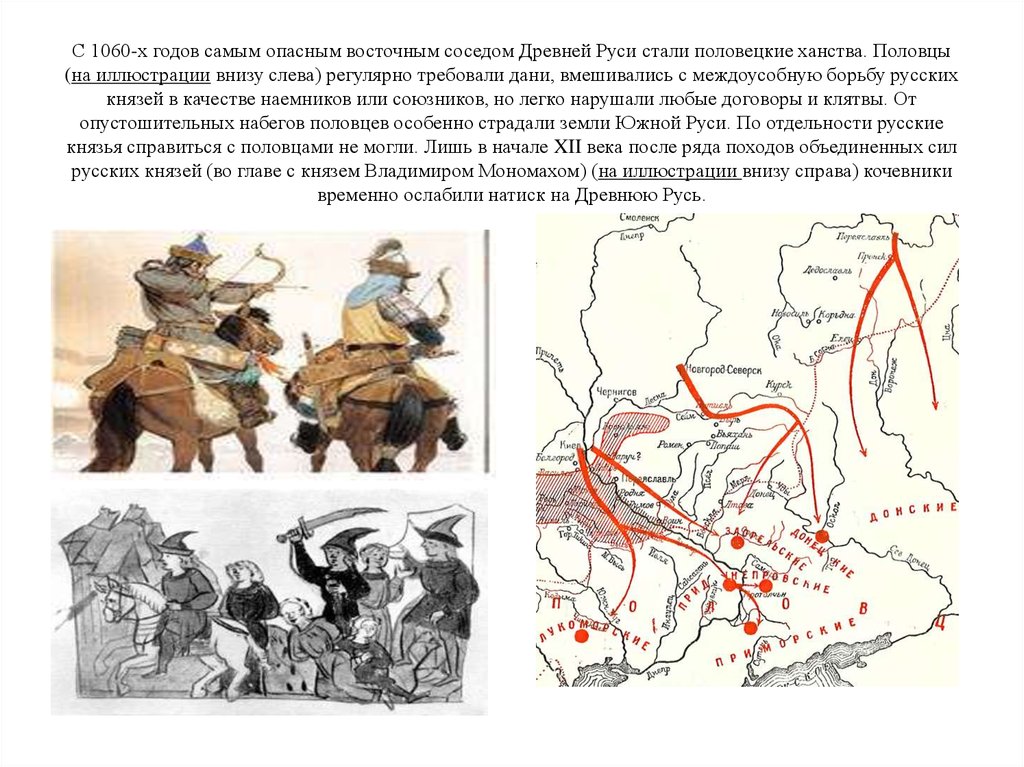 Презентация на тему как русь боролась с половцами