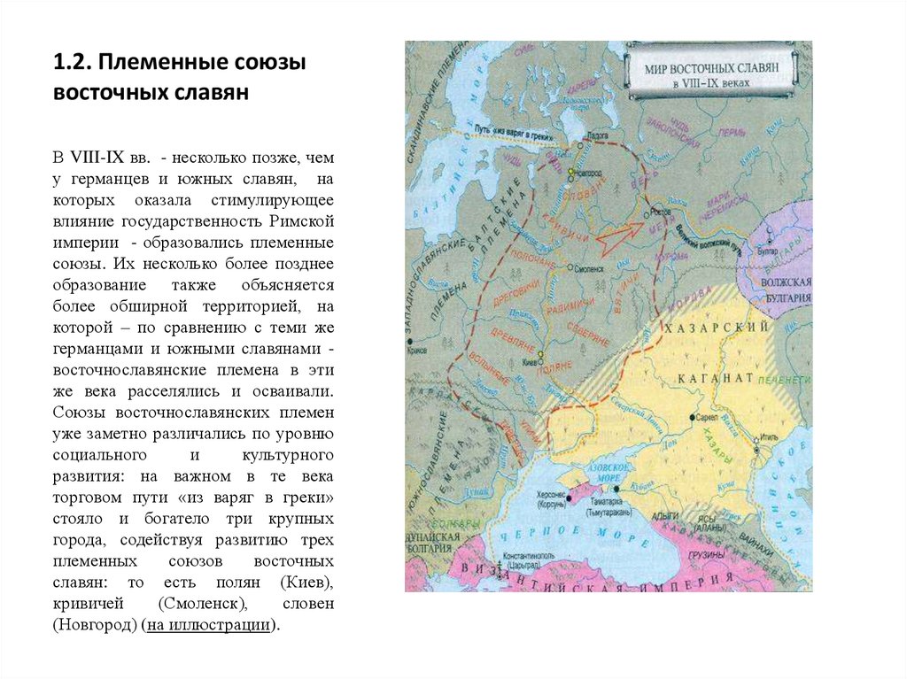 Племенное объединение. Племенные Союзы восточных славян в vi-IX. Названия племенных центров восточных славян. Два племенных Союза восточных славян. Восточнославянские племенные Союзы.