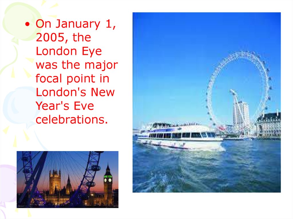 presentation about london eye