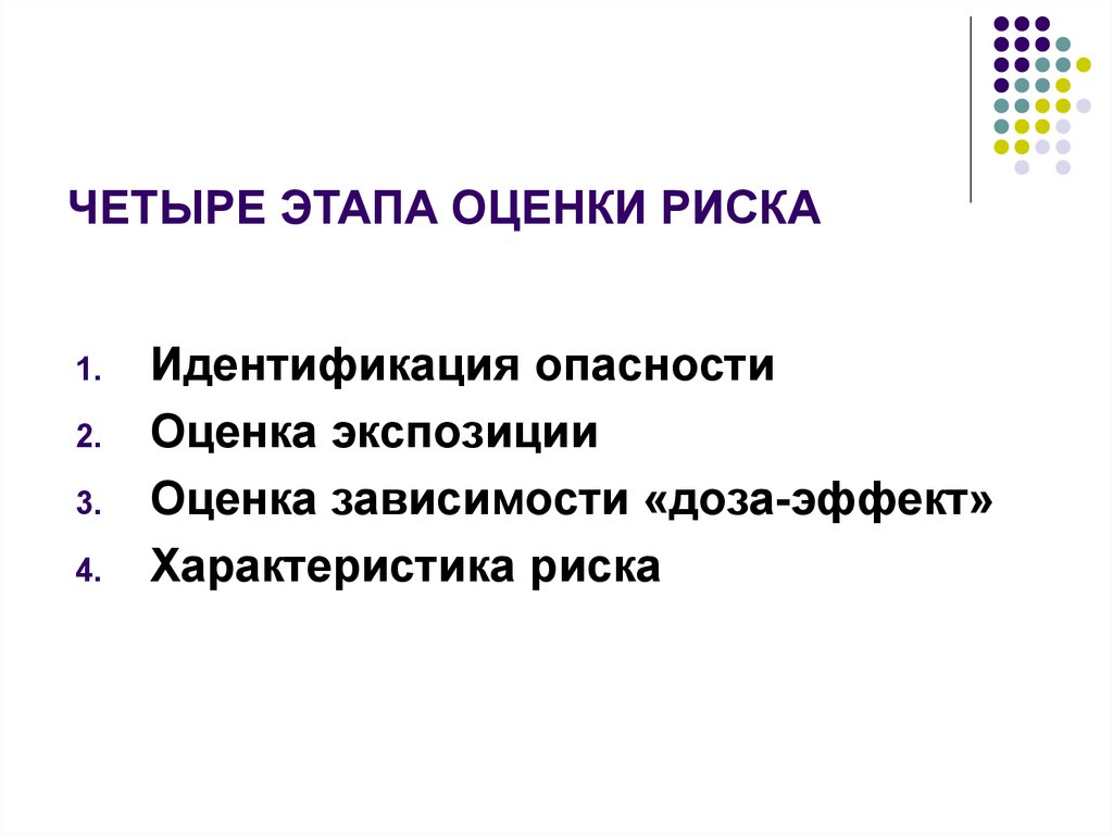 Этапы оценки рисков. Основные этапы оценки риска. Этапы оценки риска гигиена. Этапы оценки риска для здоровья. Этап характеристики риска здоровью.