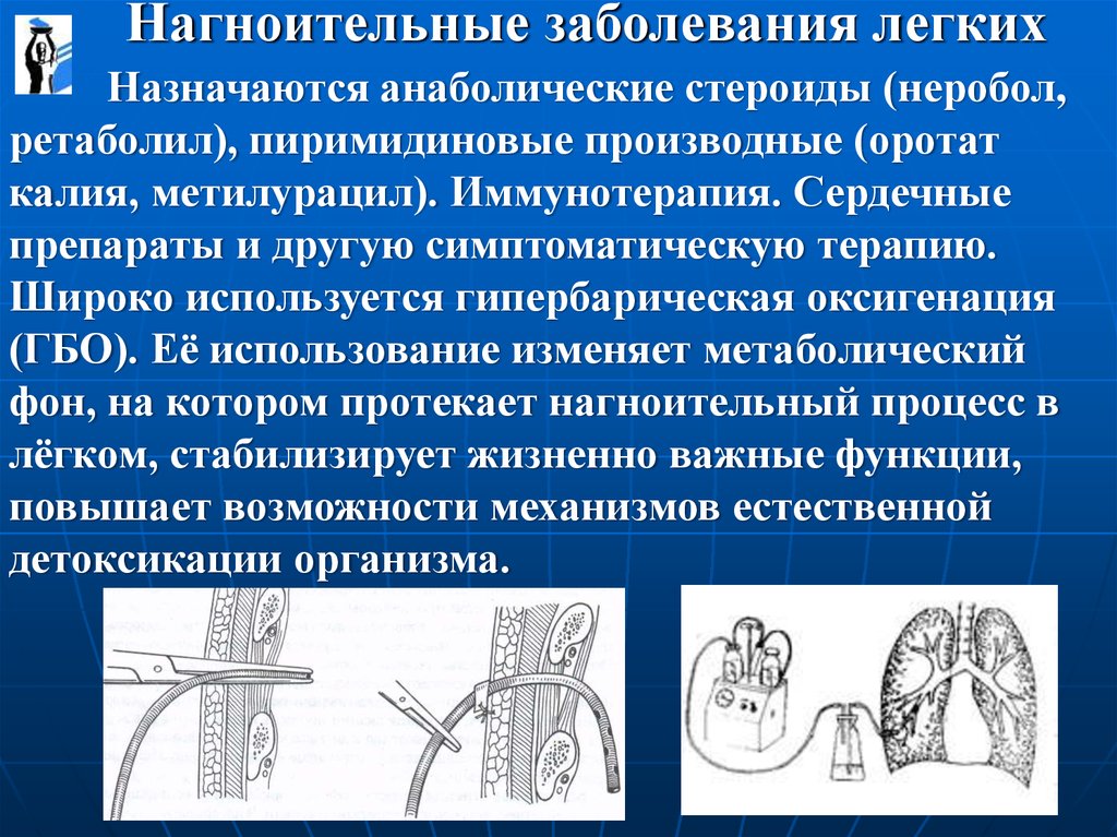 Патология легких. Нагноительные заболевания лёгких. Классификация нагноительных заболеваний легких. Операции при нагноительных заболеваниях легких. Хирургические заболевания легких и плевры презентация.