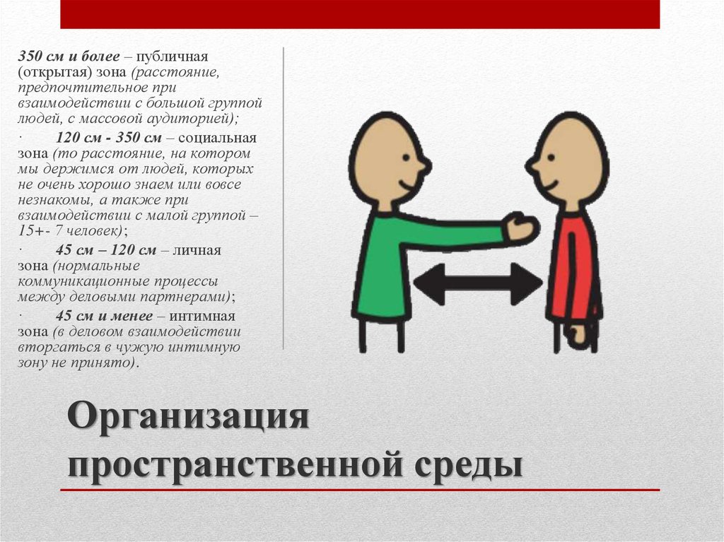 Организация пространственной среды