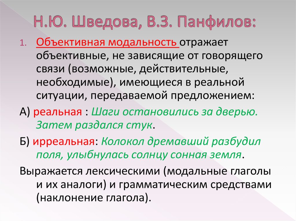 Передать предложения. Объективная модальность. Объективная реальная модальность. Объективная и субъективная модальность. Субъективная модальность.