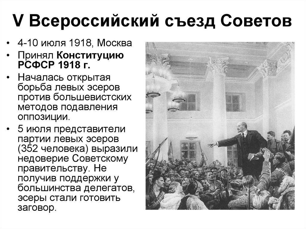 Первый съезд советов россии
