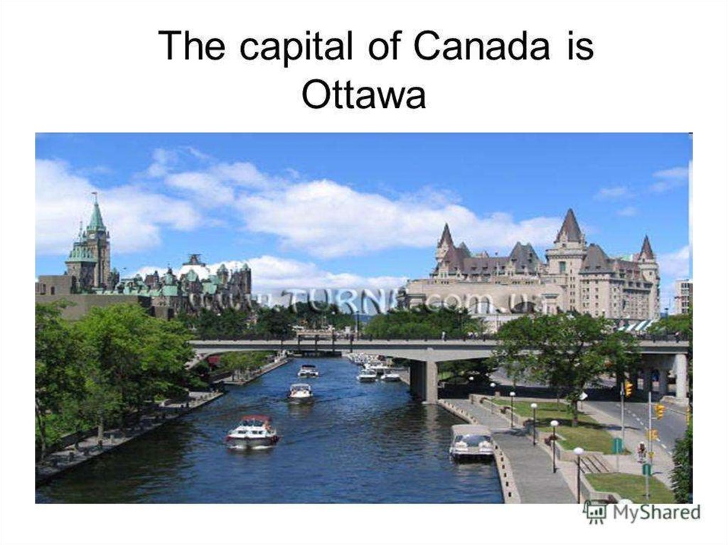 Ottawa the capital of canada презентация