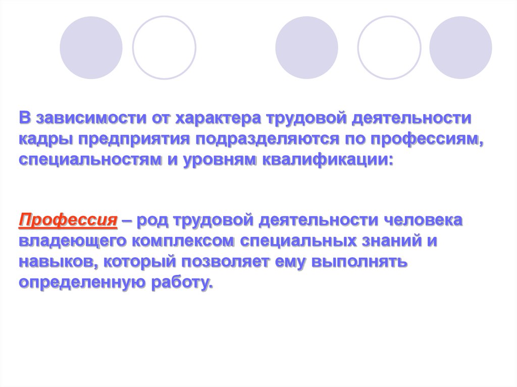 Род трудовой деятельности человека владеющего. Характеры трудовой деятельности предприятия. В зависимости от характера трудовой деятельности. Тест трудовые ресурсы предприятия это. Люди обладающие трудовыми навыками и определенной квалификацией.