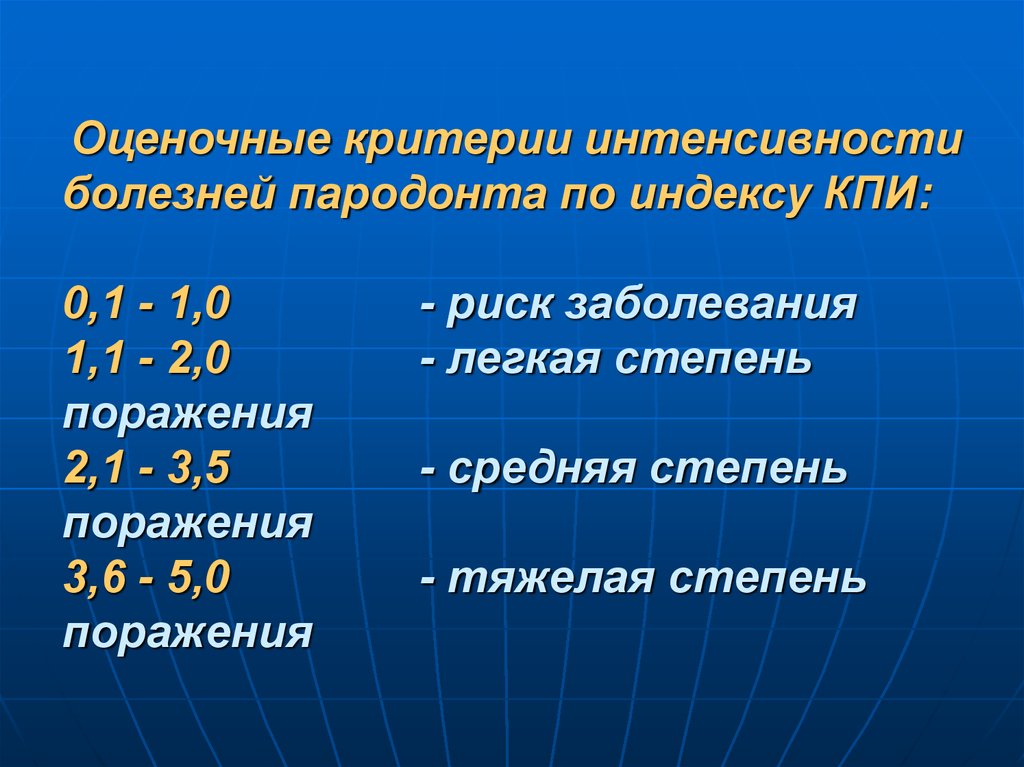 Интенсивность заболеваний пародонта. Распространенность и интенсивность заболеваний пародонта. Интенсивность заболевания это. Распространенность патологии тканей пародонта. Критерии по интенсивности.