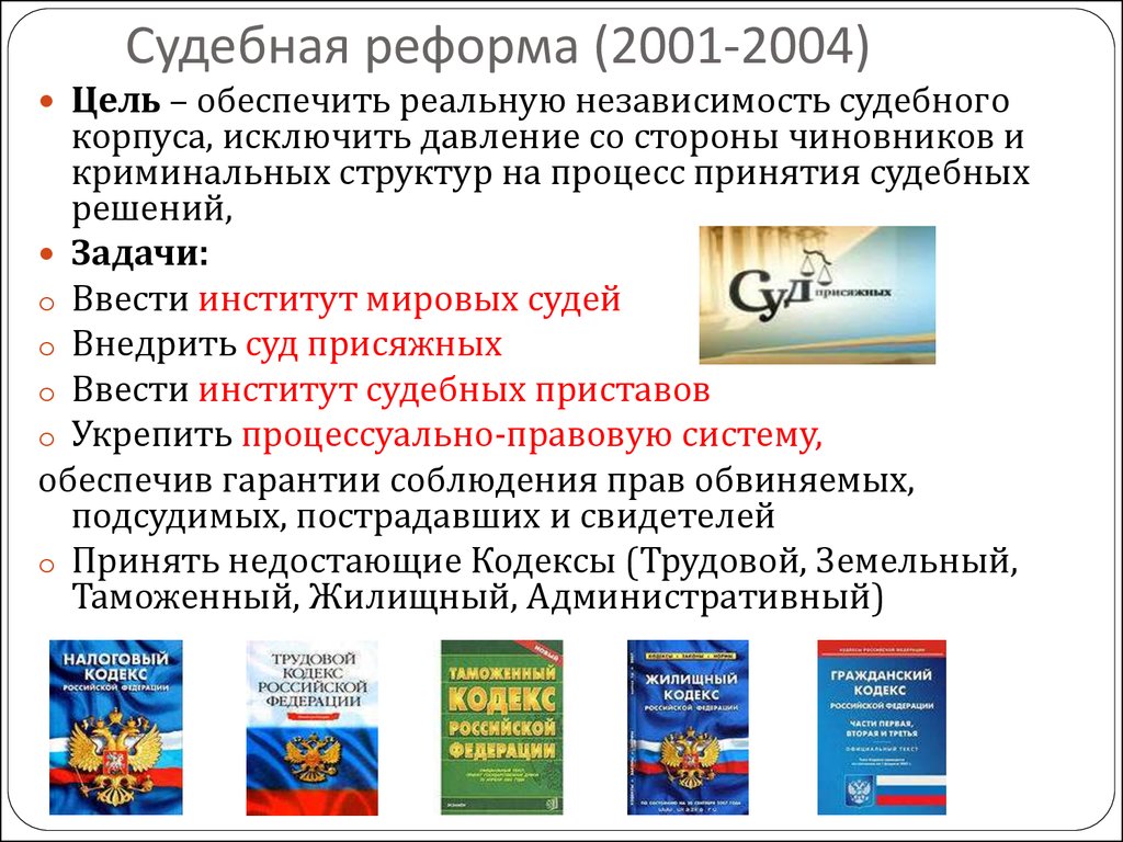 Право и управление xxi век. Судебная реформа 21 века.