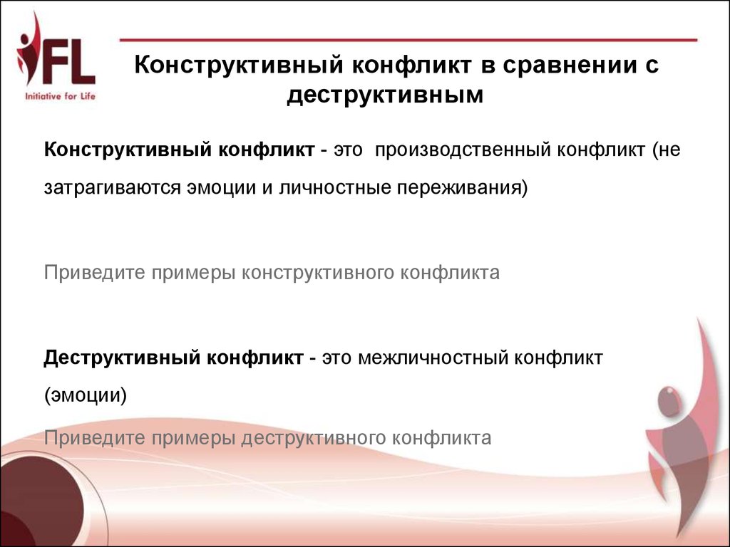 Социально конструктивны. Инструктивный конфликт. Конструктивный конфликт. Конструктивный конфликт пример. Консткрук тичное конфликт.