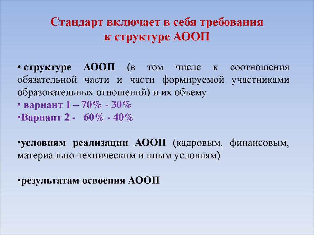 Аооп для детей с легкой умственной отсталостью по фгос ноо 1 вариант в ворде