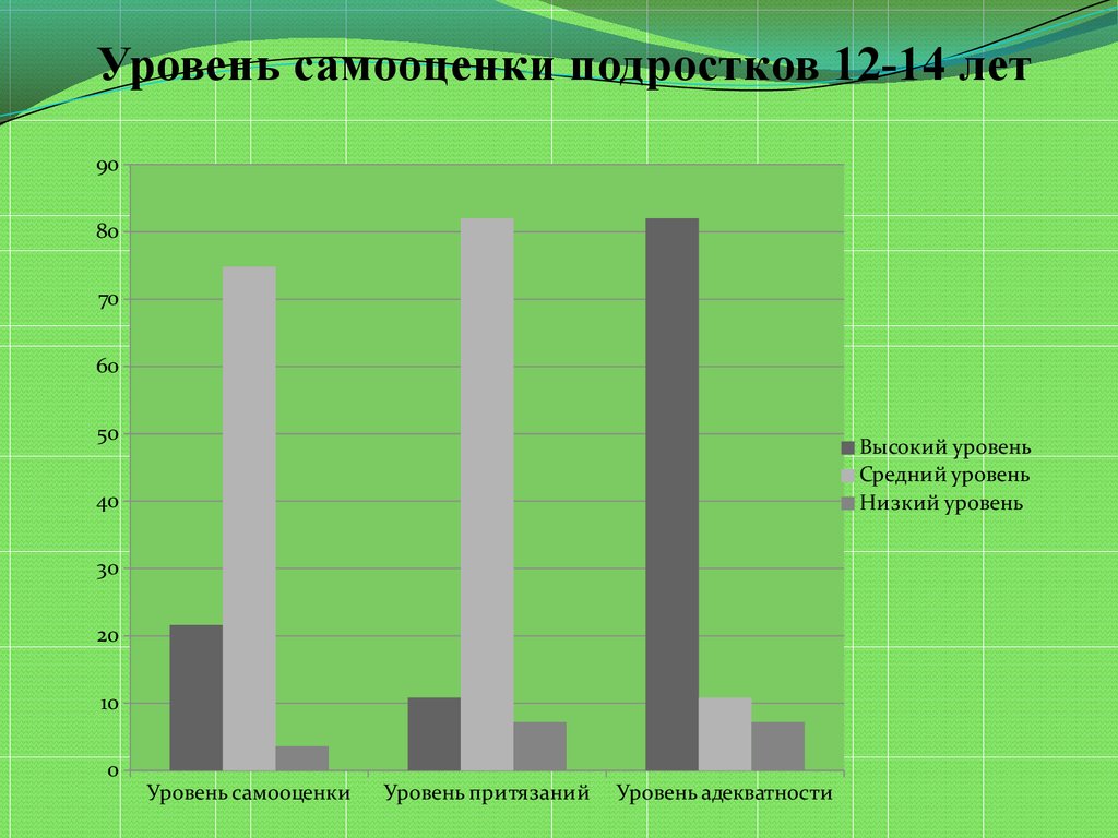 Проект по самооценке подростка