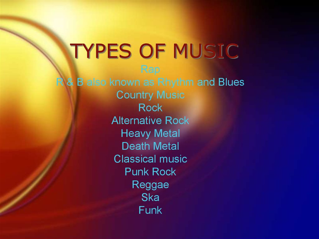 music-types-of-music