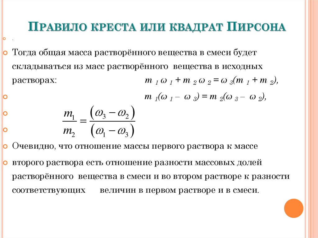 Правило креста