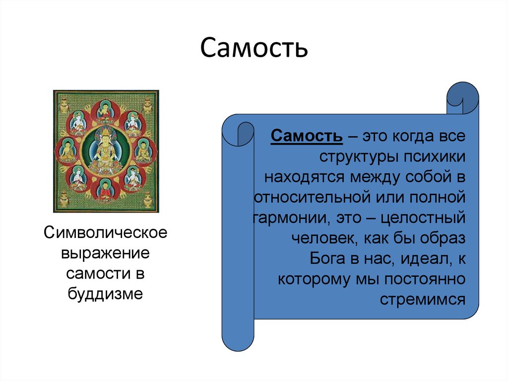 Самость это в психологии