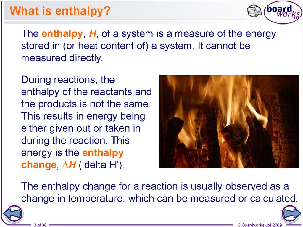 what-is-enthalpy-online-presentation