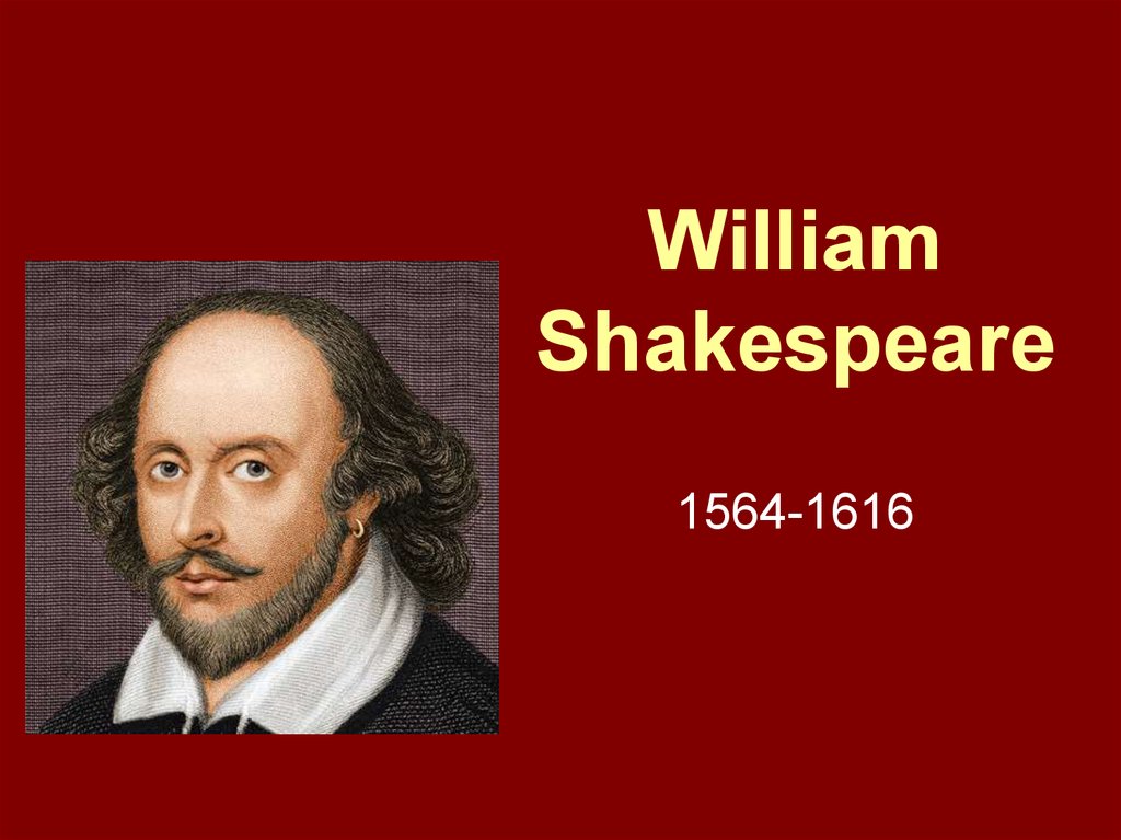 Реферат: Comparison Of Shakespeare