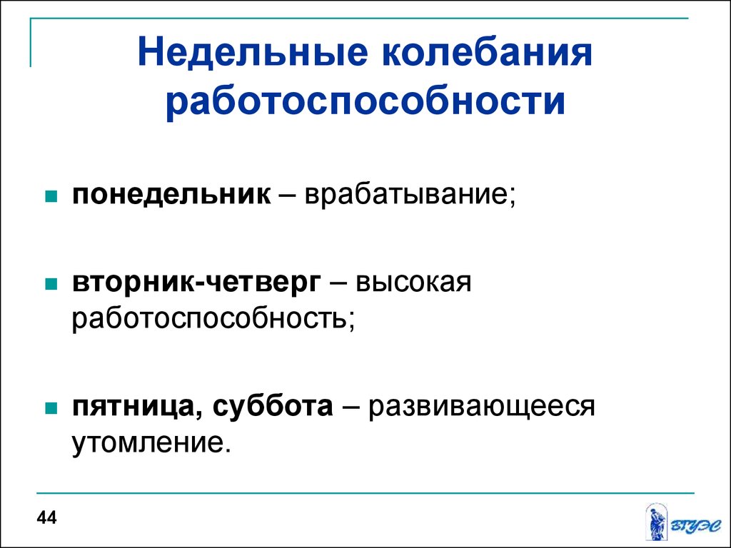 Презентация на тему работоспособность