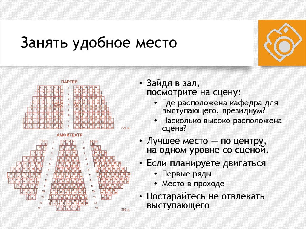 Сколько мест в партере театра