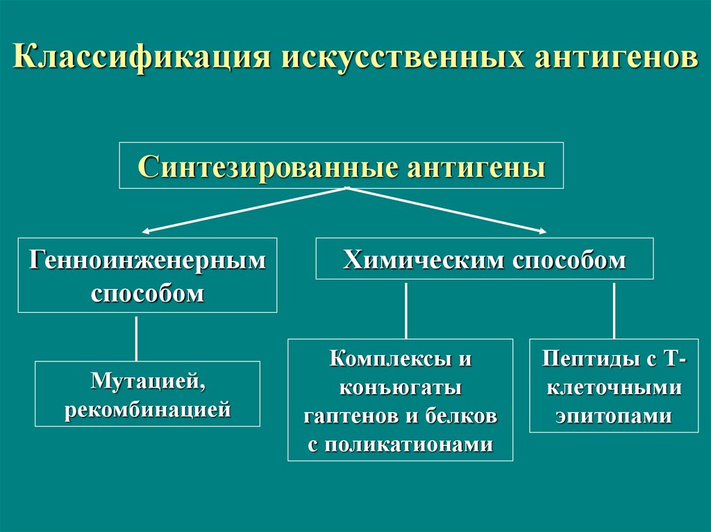 Искусственная классификация