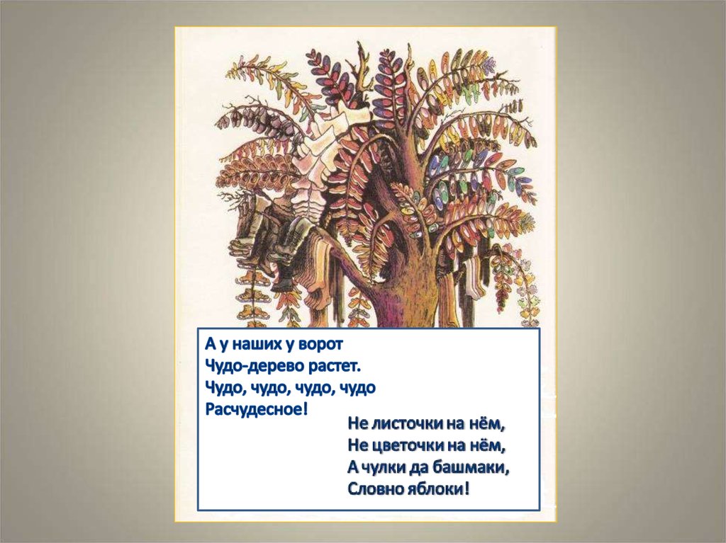 Что росло на чудо дереве. А У наших у ворот чудо дерево растет. Как у наших у ворот чудо дерево растет чудо чудо чудо чудо расчудесное. Книга чудо расчудесное. Выросло чудо.