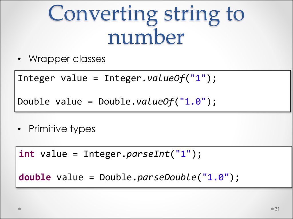 How to convert string to string