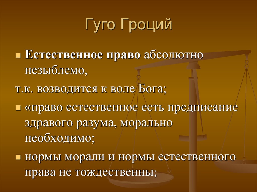 Абсолютным правом. Теория естественного права Гроций. Гуго Гроций естественное право. Нормы естественного права. Гуго Гроций теория естественного права.