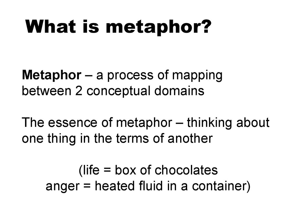 backbone definition metaphor