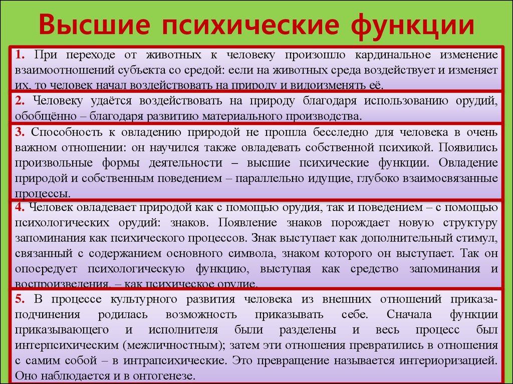 4 психические функции. Высшие психические функции по л.с Выготскому. Выготский высшие психические функции. Высшие психические функции по л.с Выготскому имеют свойства. Вышепсихиеские функции.