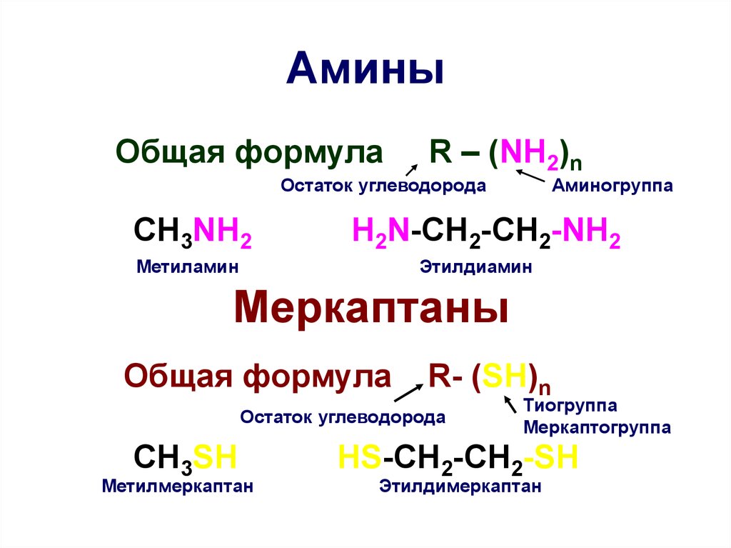 Общая химическая формула