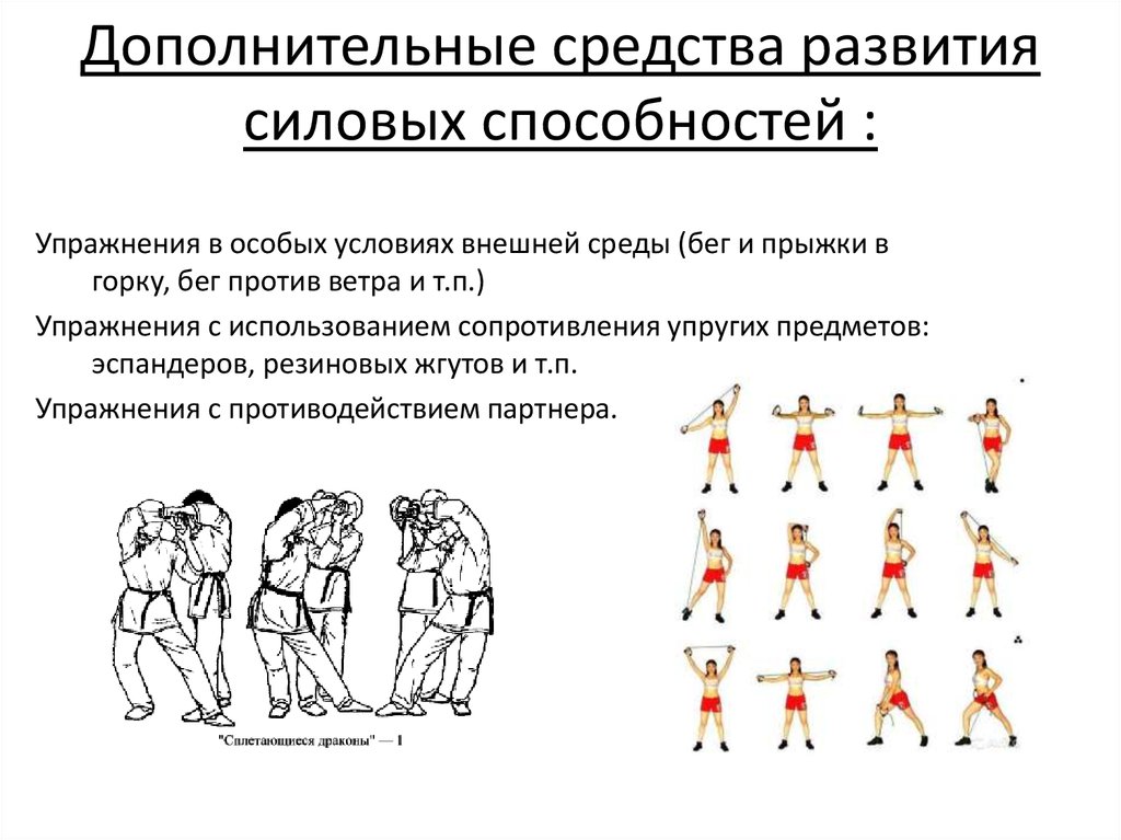 Развитие силовых способностей. Комплекс упражнений для развития скоростно-силовых способностей. Средства воспитания силовых способностей. Комплекс упражнений на воспитание силовых способностей. Комплекс упражнений на силовые способности.