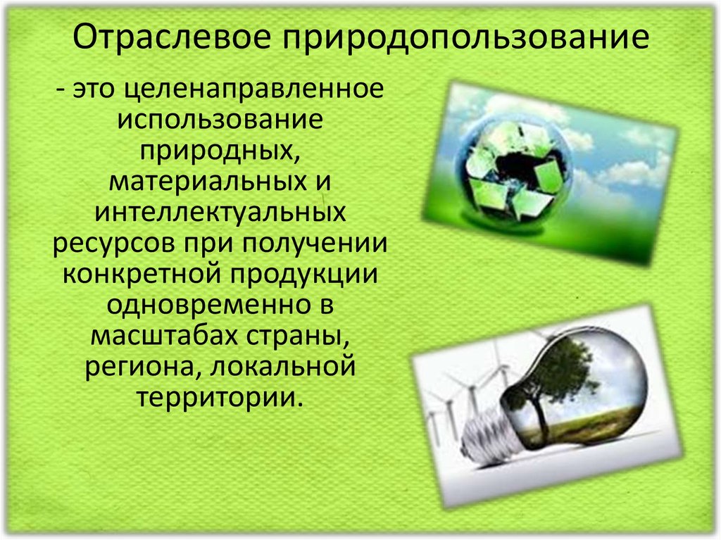 Какие виды природопользования. Отраслевое природопользование. Территориальное природопользование. Ресурсное отраслевое и территориальное природопользование. Отраслевое природопользование примеры.