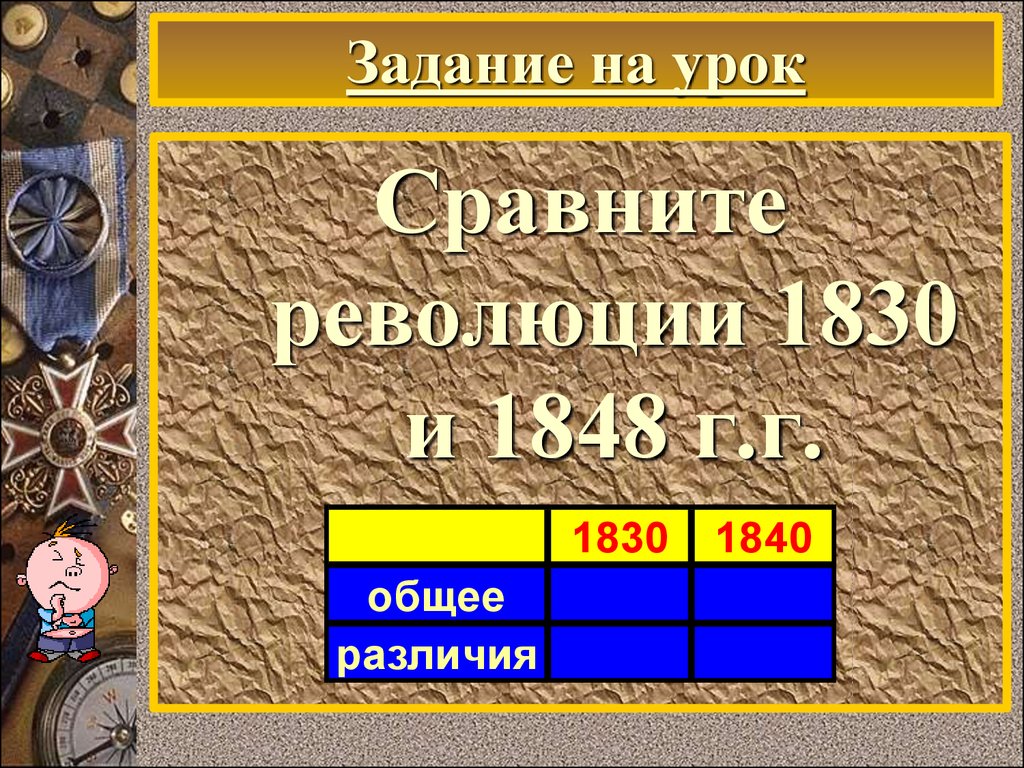 Сравните революции. Таблица революция 1830 и 1848. Сходства французской революции 1830 и 1848. Революции 1830 года и 1848 года таблица. Сравнение революции 1830 и 1848.