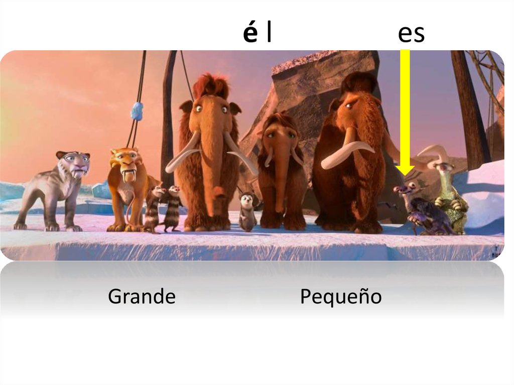 é l