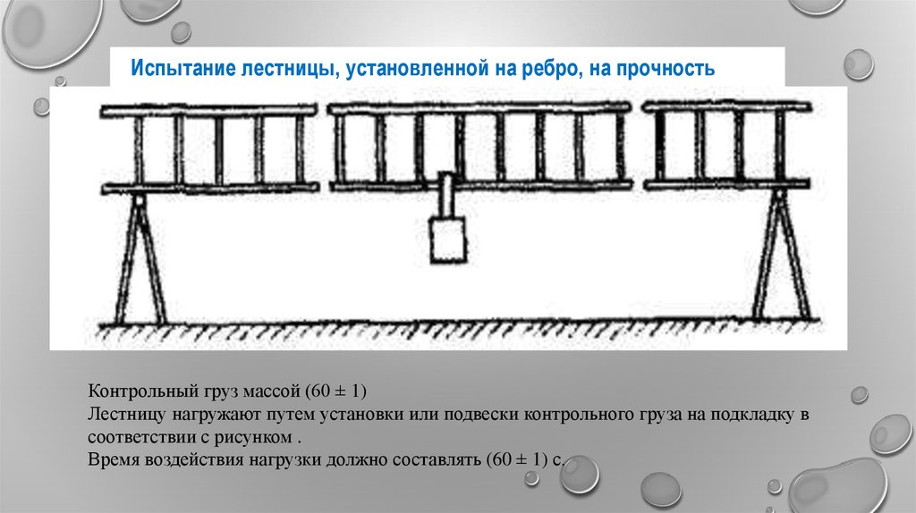 Акт испытания лестниц и стремянок на безопасную эксплуатацию образец