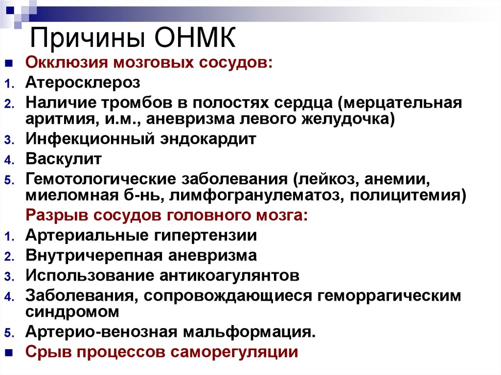 Остром нарушение мозгового кровообращения. Причины острых нарушений мозгового кровообращения. Клинические проявления острого нарушения мозгового кровообращения. Осложнения острого нарушения мозгового кровообращения. ОНМК клинические симптомы.