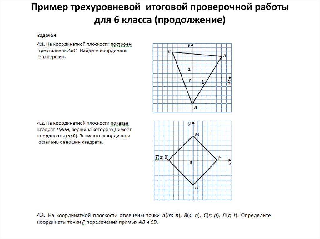 Промежуточная аттестация по геометрии 9 класс