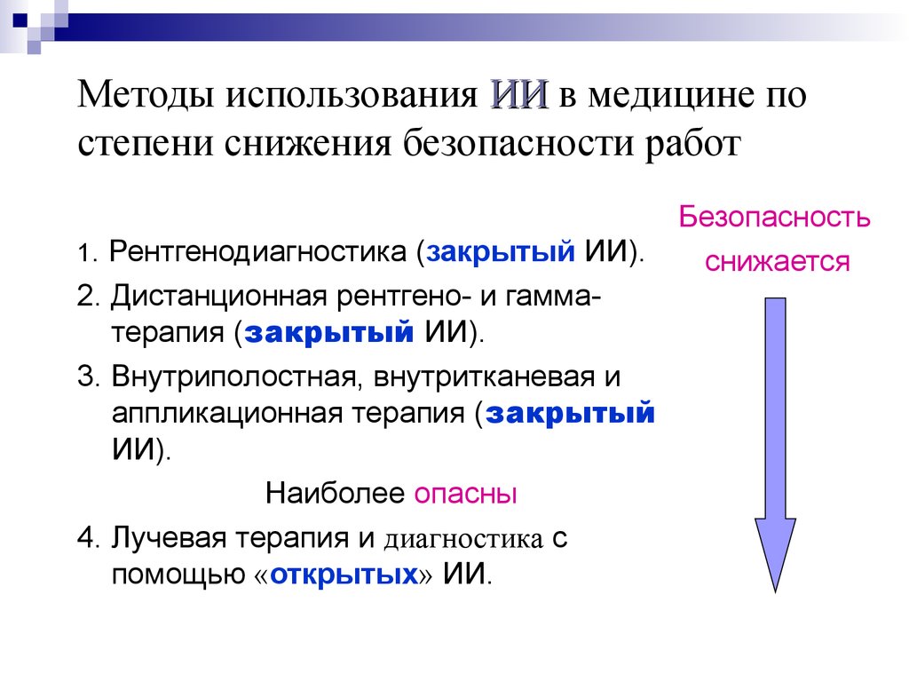 Обеспечение безопасности при работе с источниками ионизирующих излучений -  презентация онлайн