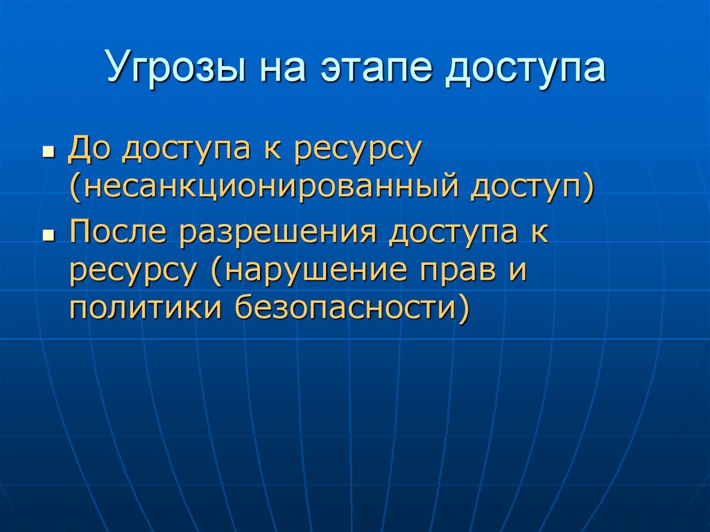 После разрешения