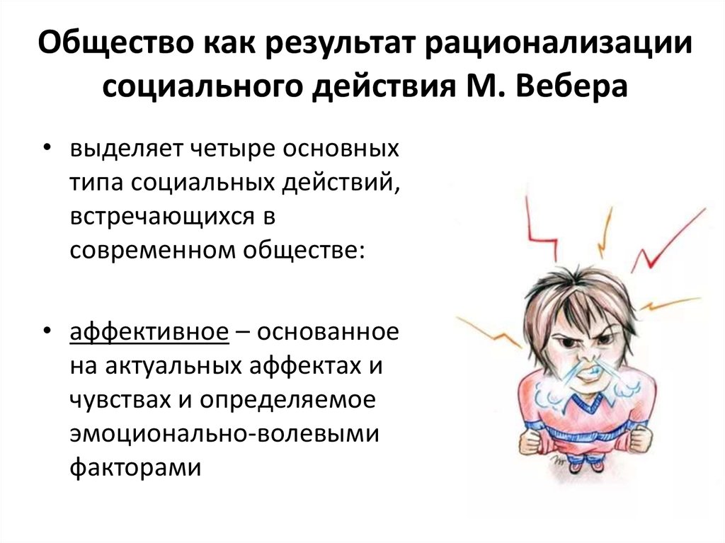 Аффективный тип социального действия