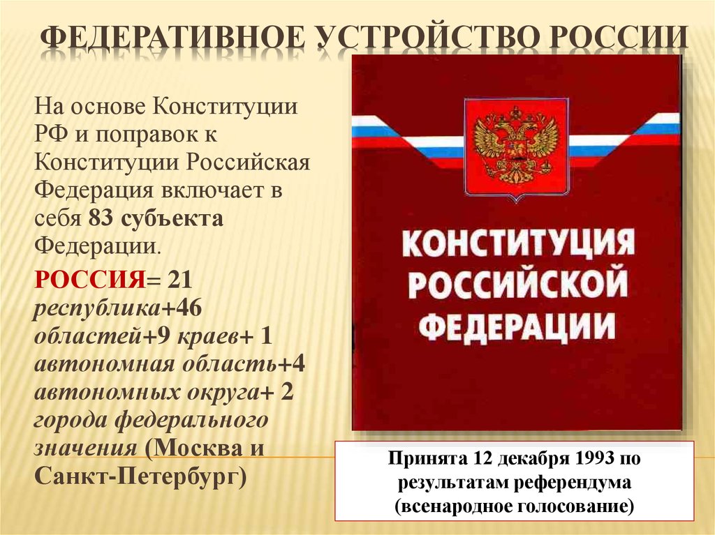 Признаки федераций в конституции россии. Федеративное устройство. Федеративное устройство РФ. Федеративное устройство РФ Конституция. Федеративное устройство Росс.