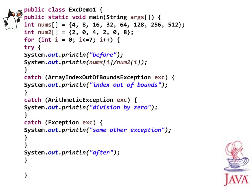 Int arg. INT num = 2. Public Void main. Public static Void main(main[] ARGS). Public static Void main String[] ARGS INT if.