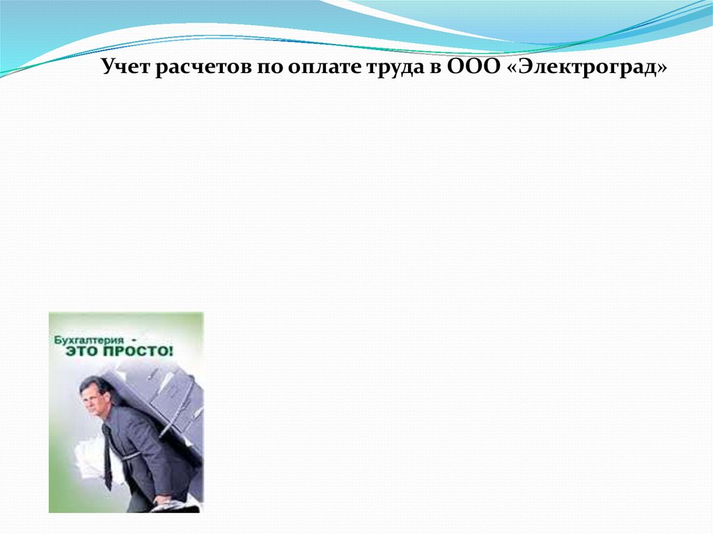 Аудит расчетов по оплате труда презентация